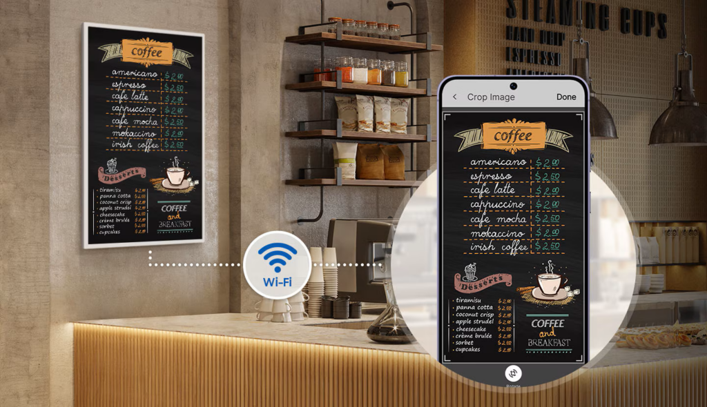 Samsung Color E-Paper in un progetto integrato