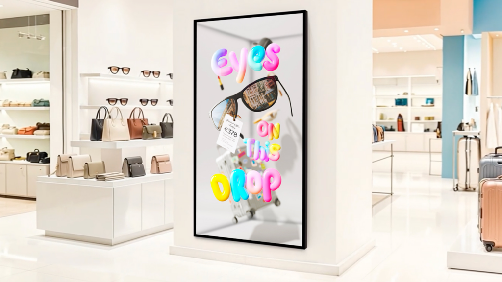 Samsung Spatial Signage - display professionale 3D