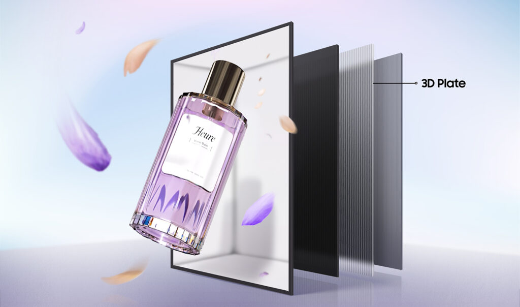 Samsung Spatial Signage - design sottile