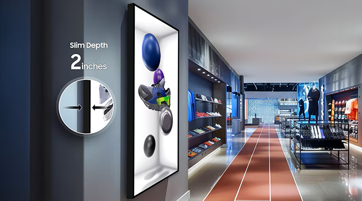 Samsung Spatial Signage display professionale