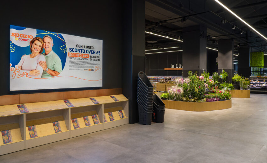 Spazio Conad Casal Bertone - Samsung The Wall 110"