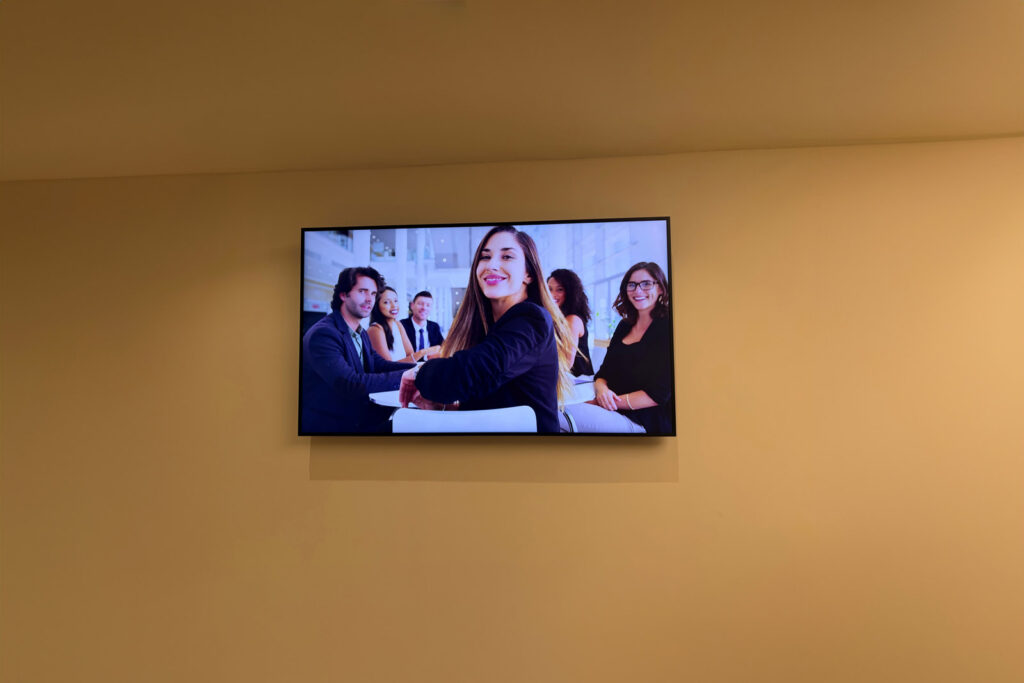 Samsung Display 55" - interno