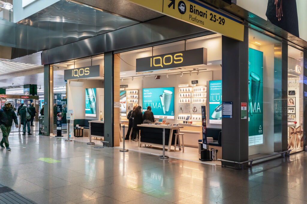CC Stazione Termini - display pubblicitari Samsung